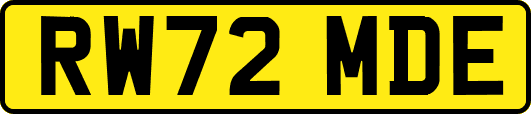 RW72MDE