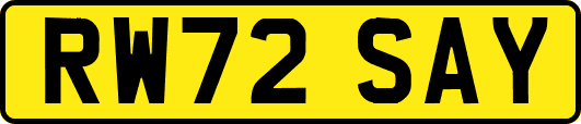 RW72SAY