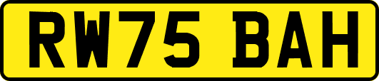 RW75BAH