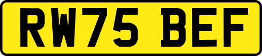 RW75BEF