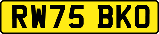 RW75BKO