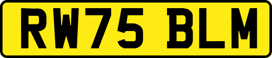 RW75BLM