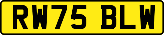 RW75BLW