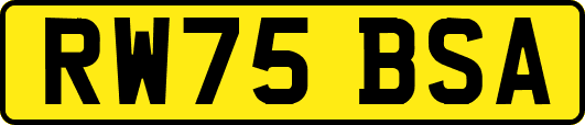 RW75BSA