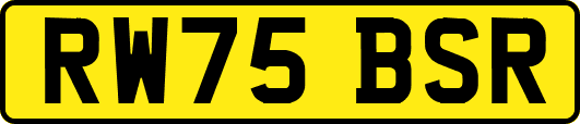 RW75BSR