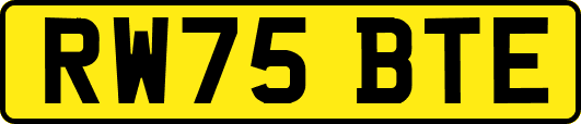 RW75BTE