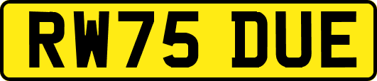 RW75DUE