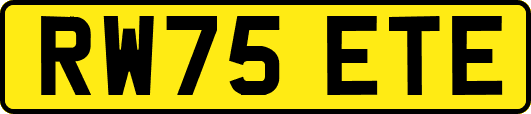 RW75ETE