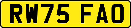 RW75FAO
