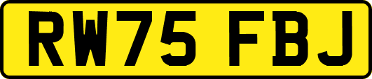 RW75FBJ