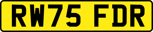 RW75FDR