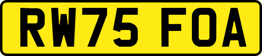 RW75FOA