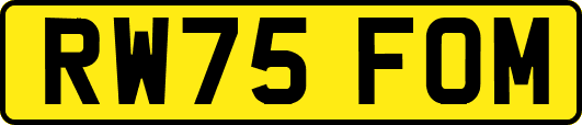 RW75FOM