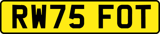 RW75FOT