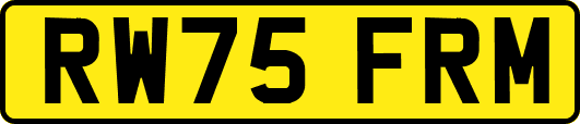 RW75FRM