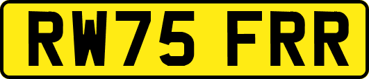 RW75FRR