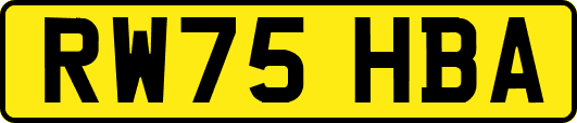 RW75HBA