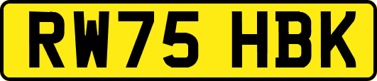 RW75HBK