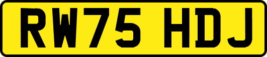 RW75HDJ