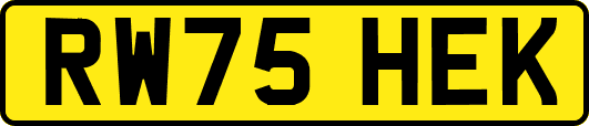 RW75HEK