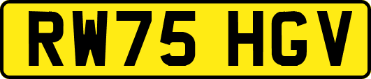 RW75HGV