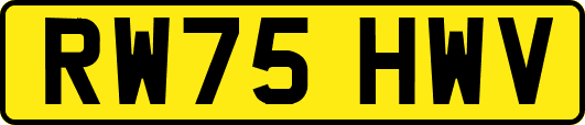 RW75HWV