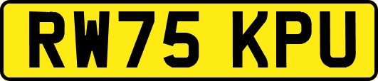 RW75KPU