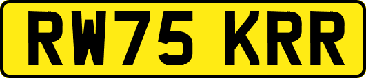 RW75KRR