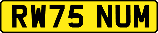 RW75NUM