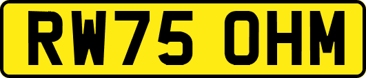RW75OHM