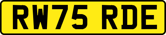 RW75RDE