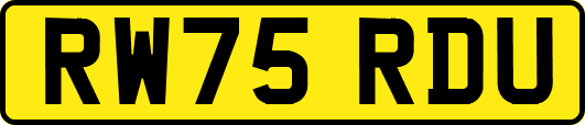 RW75RDU