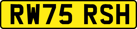 RW75RSH