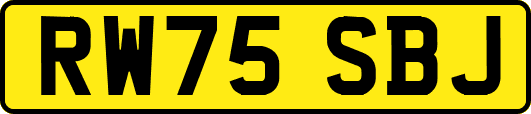 RW75SBJ