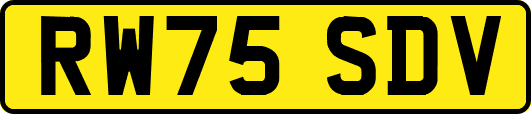 RW75SDV
