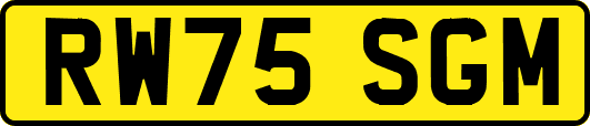 RW75SGM