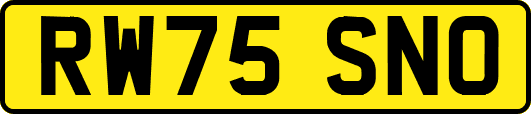 RW75SNO
