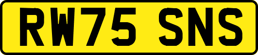 RW75SNS