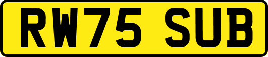 RW75SUB