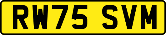 RW75SVM