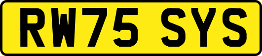 RW75SYS