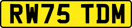 RW75TDM