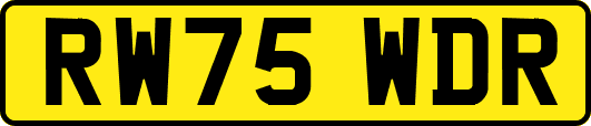 RW75WDR