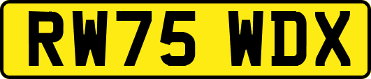 RW75WDX
