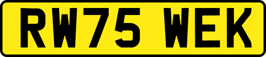 RW75WEK