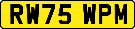 RW75WPM