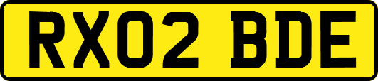 RX02BDE