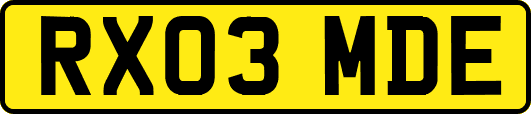 RX03MDE