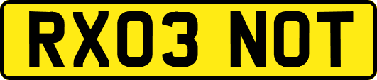 RX03NOT