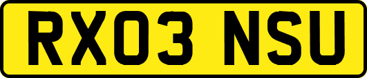RX03NSU